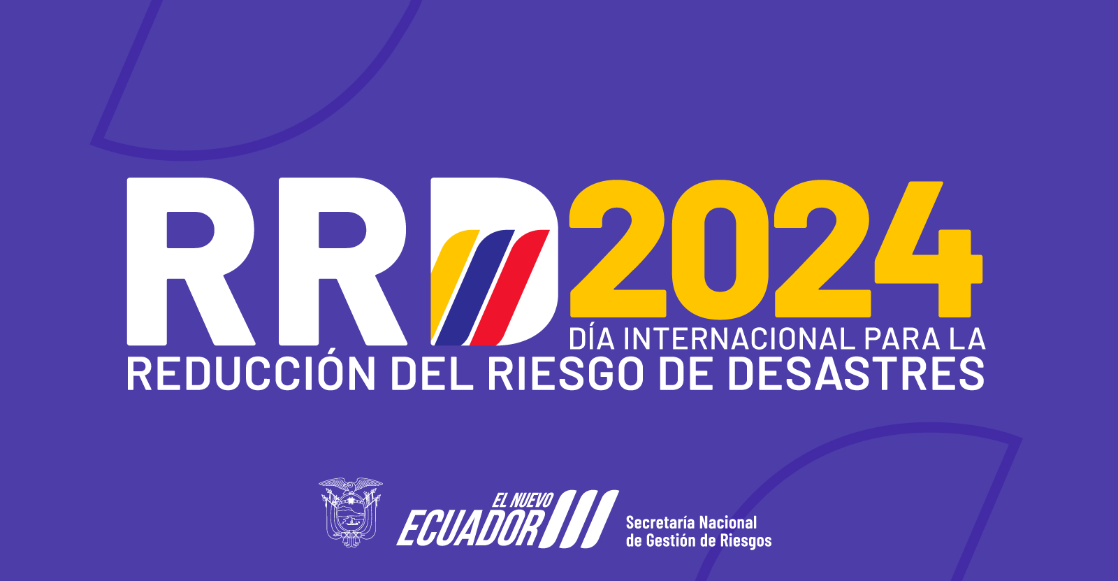 Agenda Nacional por el mes de la  Reducción del Riesgo de Desastres